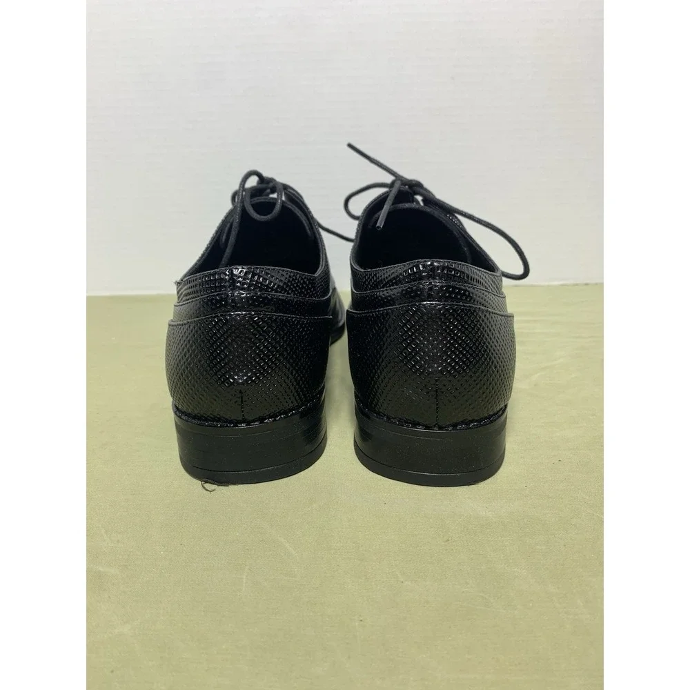 Stacy Adams 8 M  Kirkley Plain Toe Oxford‎ Shoes Black 20199-001
